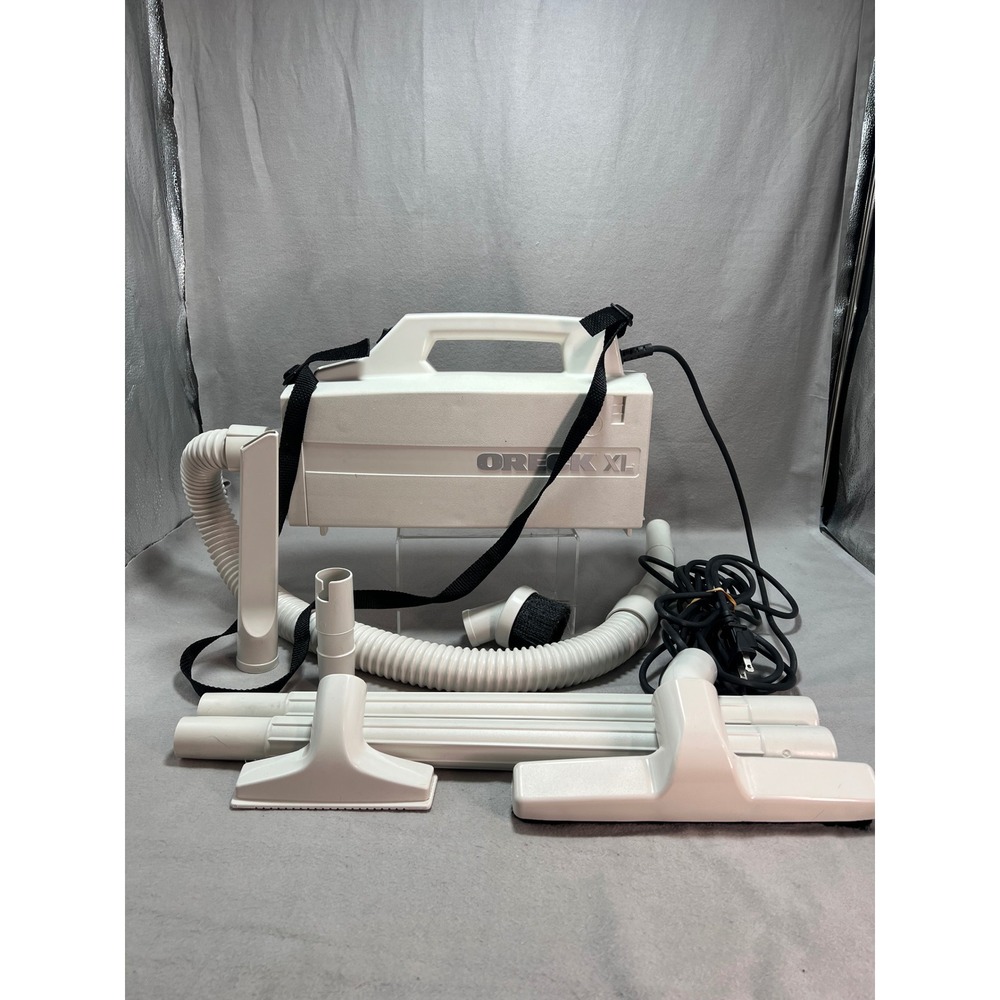 Oreck XL Handheld Canister Vacuum White BB870-AW Compact Portable Lightweight